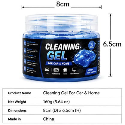 Car Cleaning Gel Universal Dust Removal Putty Keyboard Vent Cleaner Reusable Interior Cleaning Slime for Car Home Office
