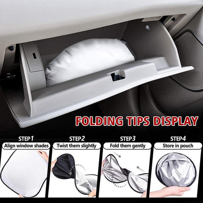 Sunshade Car Sunshade Silver-Coated Cloth Material