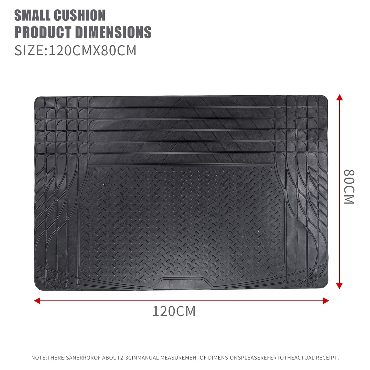 Factory Direct Luxury All-Season Front Car Floor Mats PVC/TPR/TPE Waterproof Non-Slip Cow Eye Patch Carpet 3D 10Mm Thick