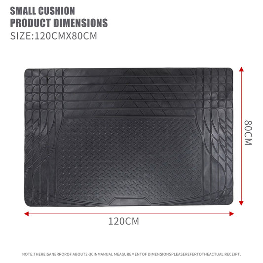Factory Direct Luxury All-Season Front Car Floor Mats PVC/TPR/TPE Waterproof Non-Slip Cow Eye Patch Carpet 3D 10Mm Thick