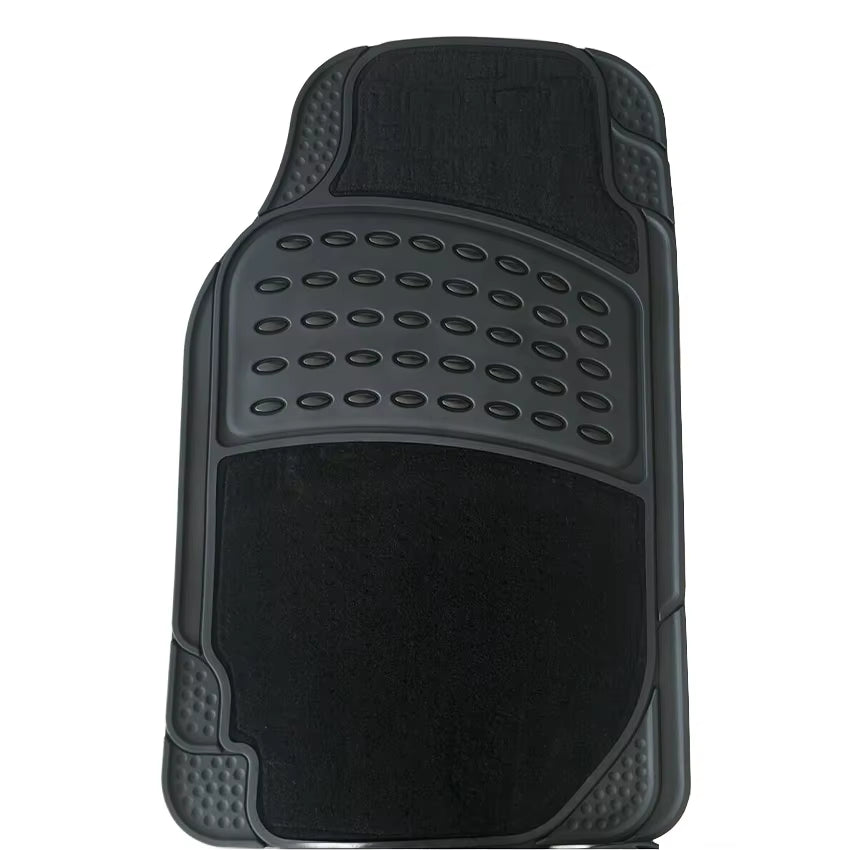 Factory Direct Luxury All-Season Front Car Floor Mats PVC/TPR/TPE Waterproof Non-Slip Cow Eye Patch Carpet 3D 10Mm Thick