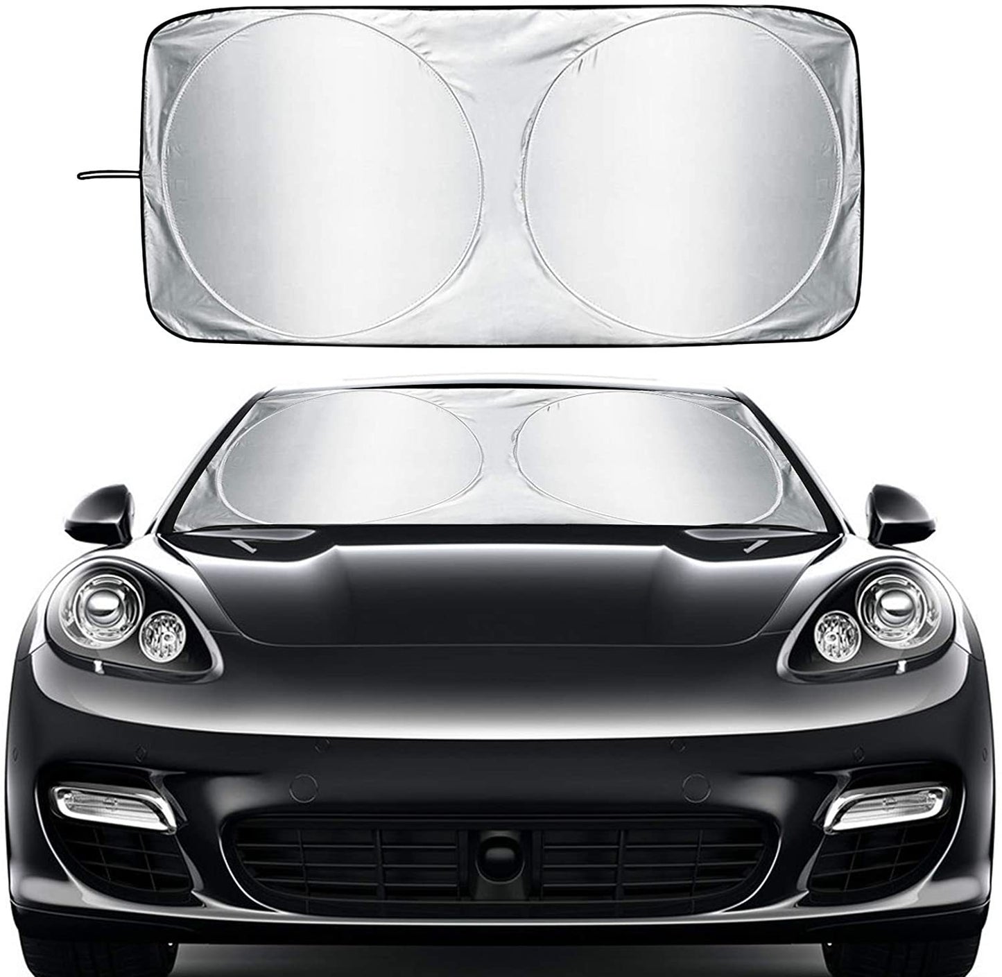 Sunshade Car Sunshade Silver-Coated Cloth Material