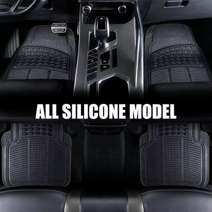 Factory Direct Luxury All-Season Front Car Floor Mats PVC/TPR/TPE Waterproof Non-Slip Cow Eye Patch Carpet 3D 10Mm Thick