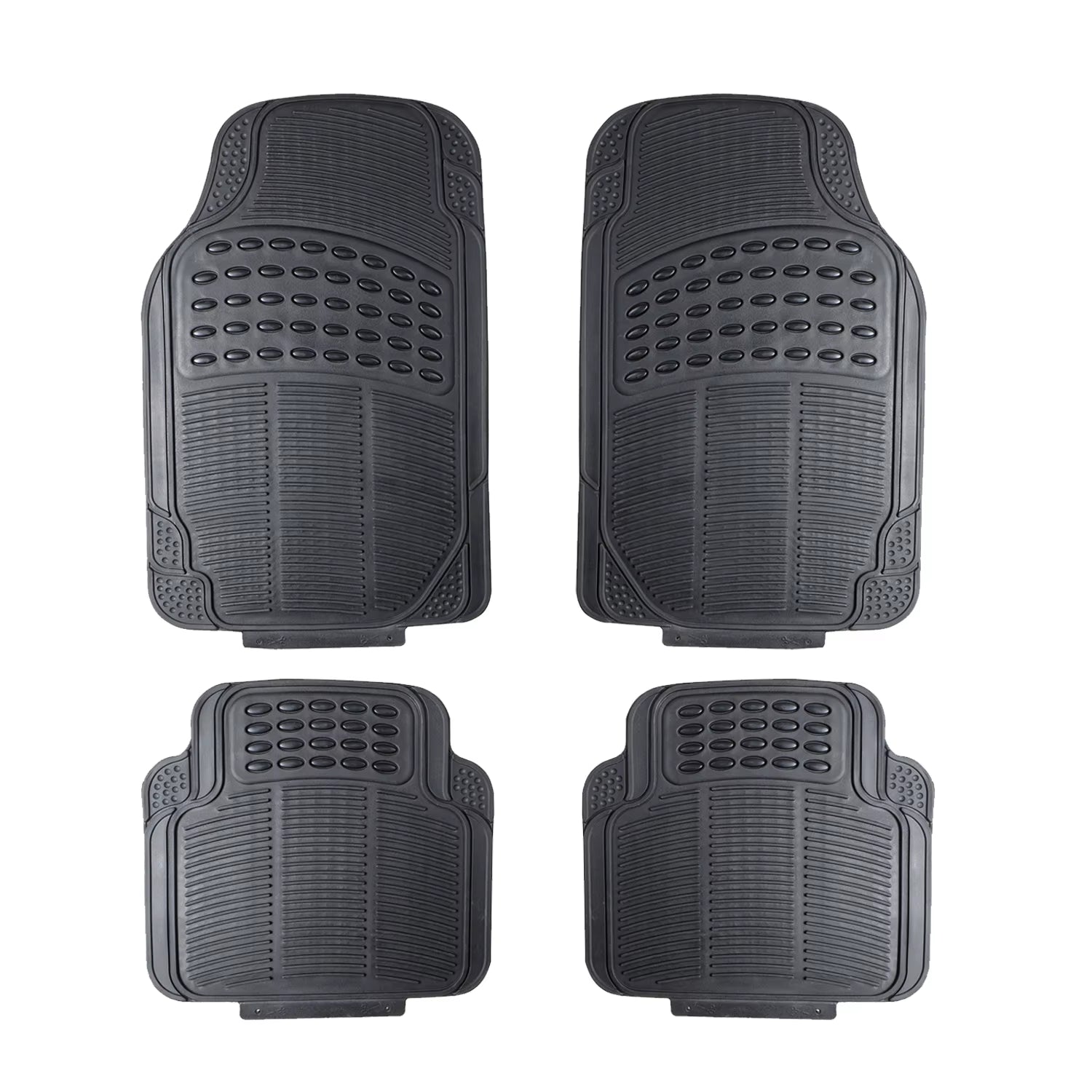 Factory Direct Luxury All-Season Front Car Floor Mats PVC/TPR/TPE Waterproof Non-Slip Cow Eye Patch Carpet 3D 10Mm Thick
