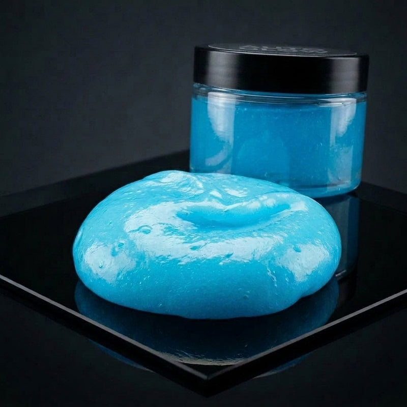 Blue gel cleaner